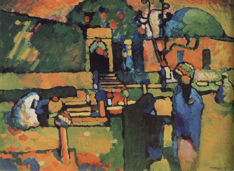 Wassily Kandinsky Arab Cemetery china oil painting image